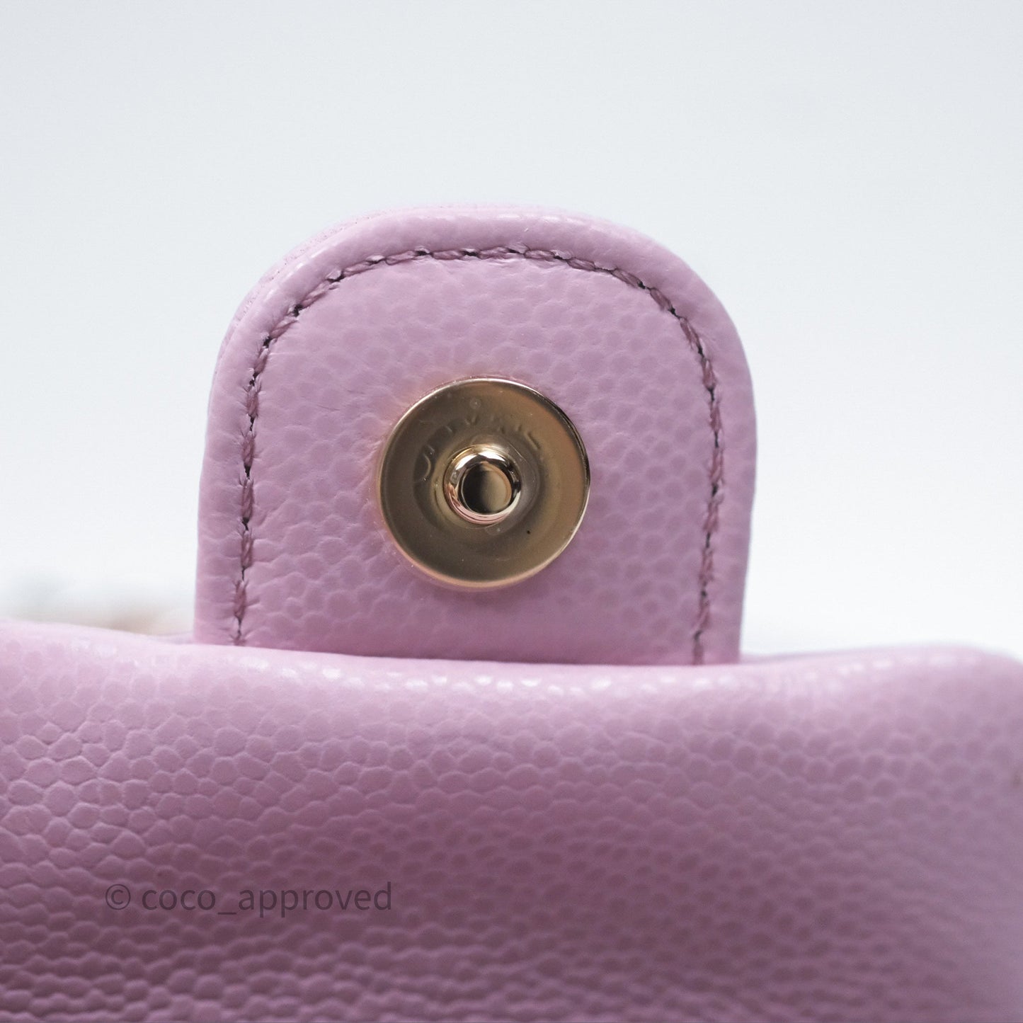 Chanel Mini Duma Backpack Pink Lilac Caviar Gold Hardware