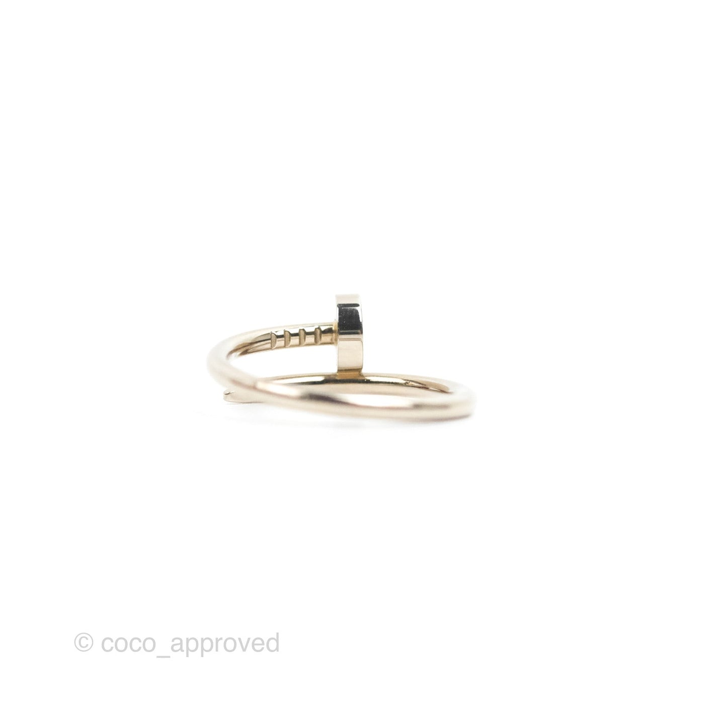 Cartier Juste Un Clou Ring Silver Size 50