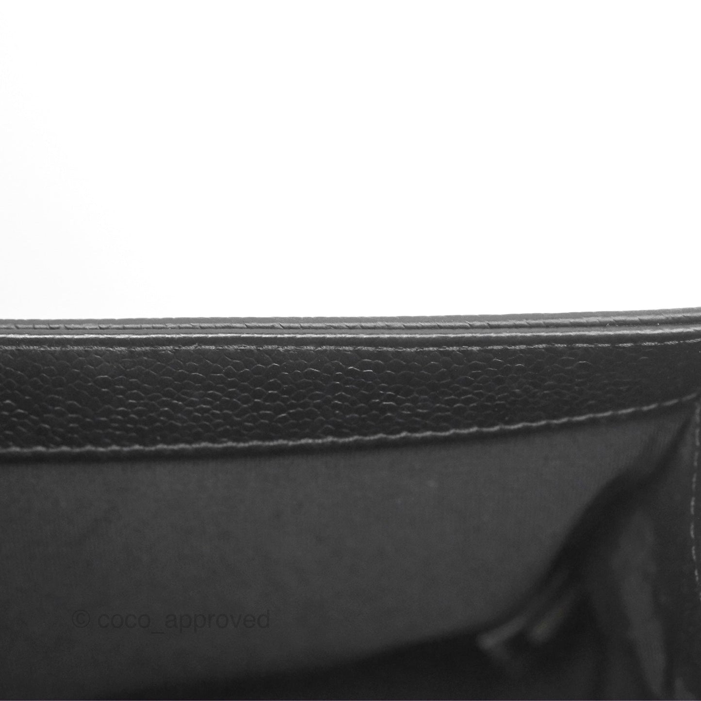 Chanel Medium Boy Chevron Black Caviar Ruthenium Hardware