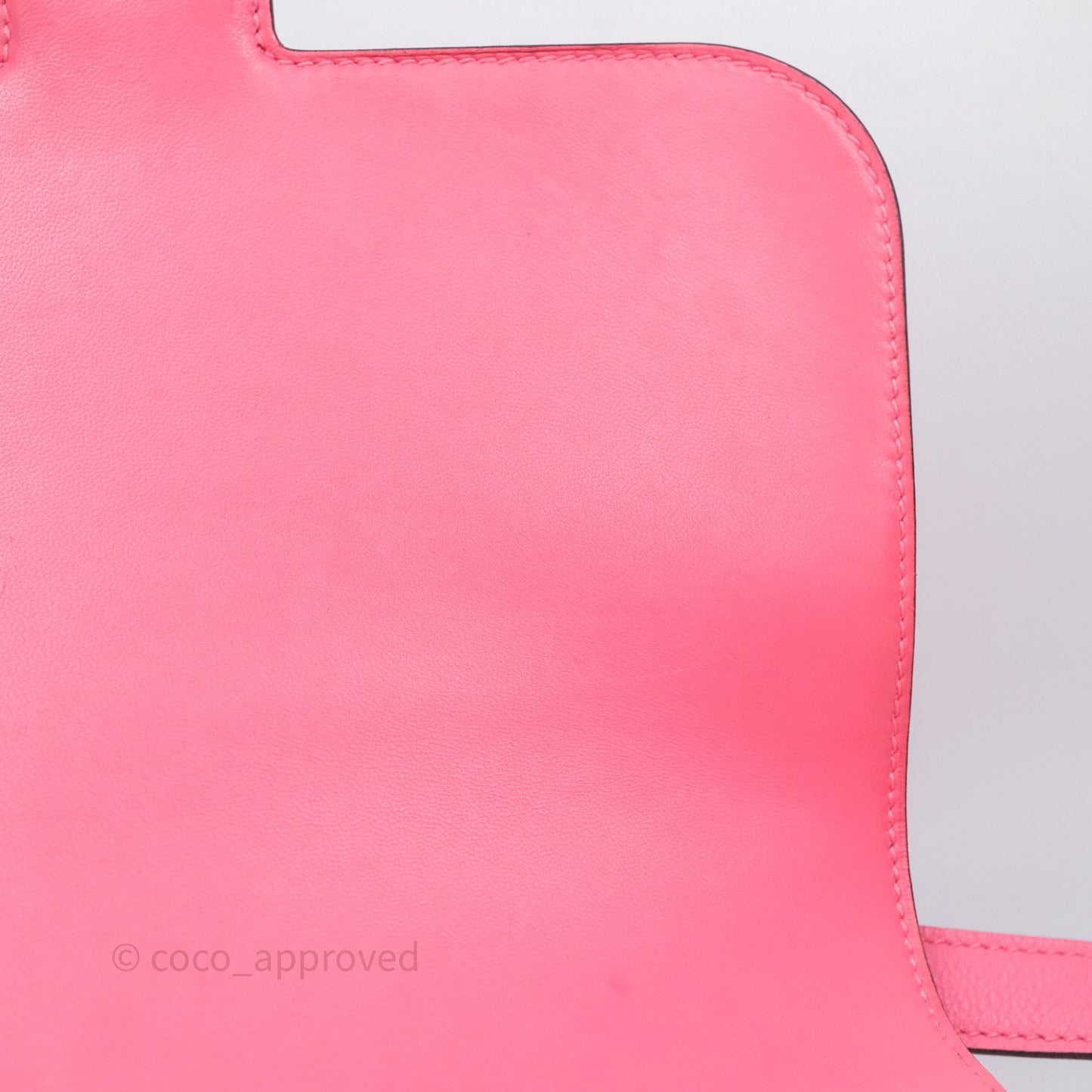 Hermès Constance 24 Rose Azalee 8W Epsom Palladium Hardware