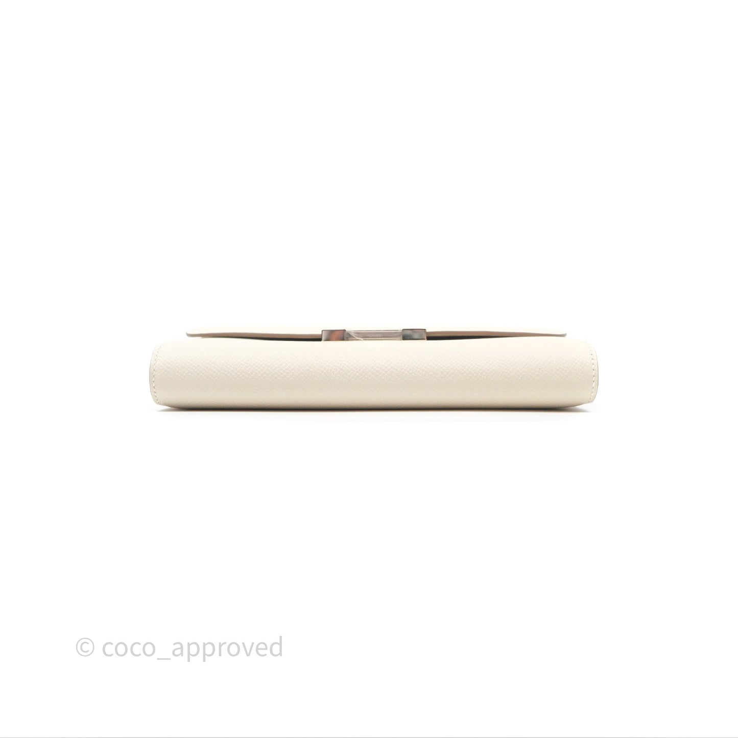 Hermès Constance To Go Wallet Craie 10 Epsom Palladium Hardware