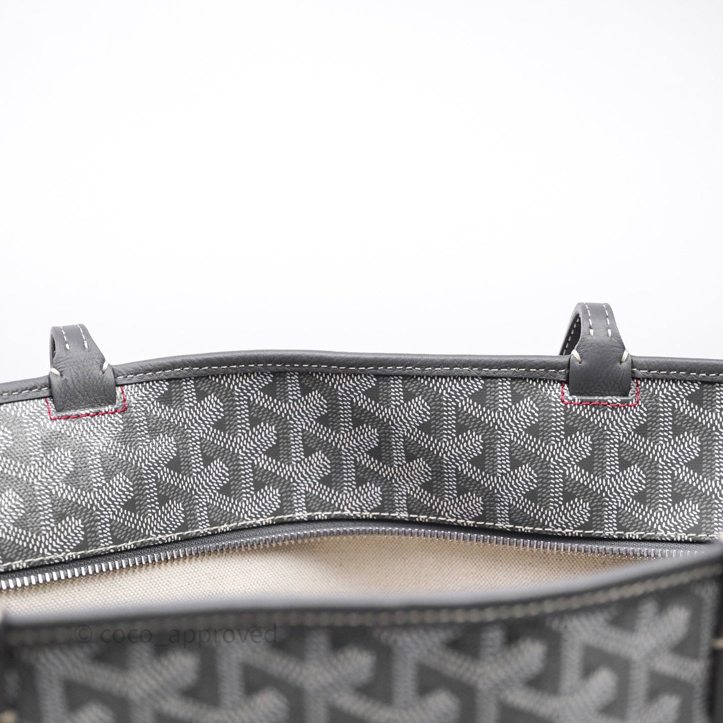 Goyard Artois Tote MM Goyardine Canvas⁣⁣⁣⁣⁣⁣⁣⁣⁣⁣⁣⁣⁣⁣⁣⁣⁣⁣⁣⁣ Grey