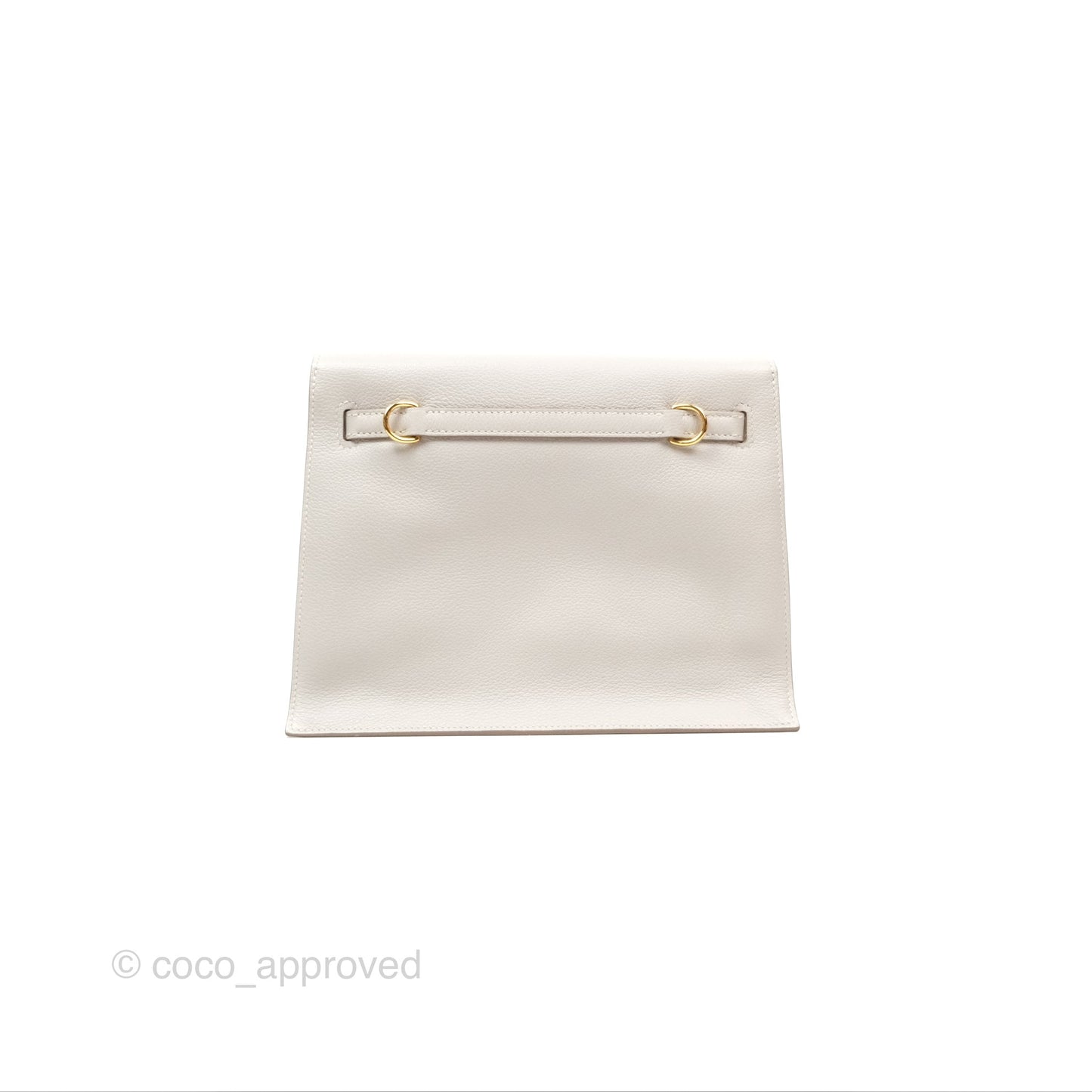 Hermès Kelly Danse II Bag Gris Perle 80 Evercolor Gold Hardware