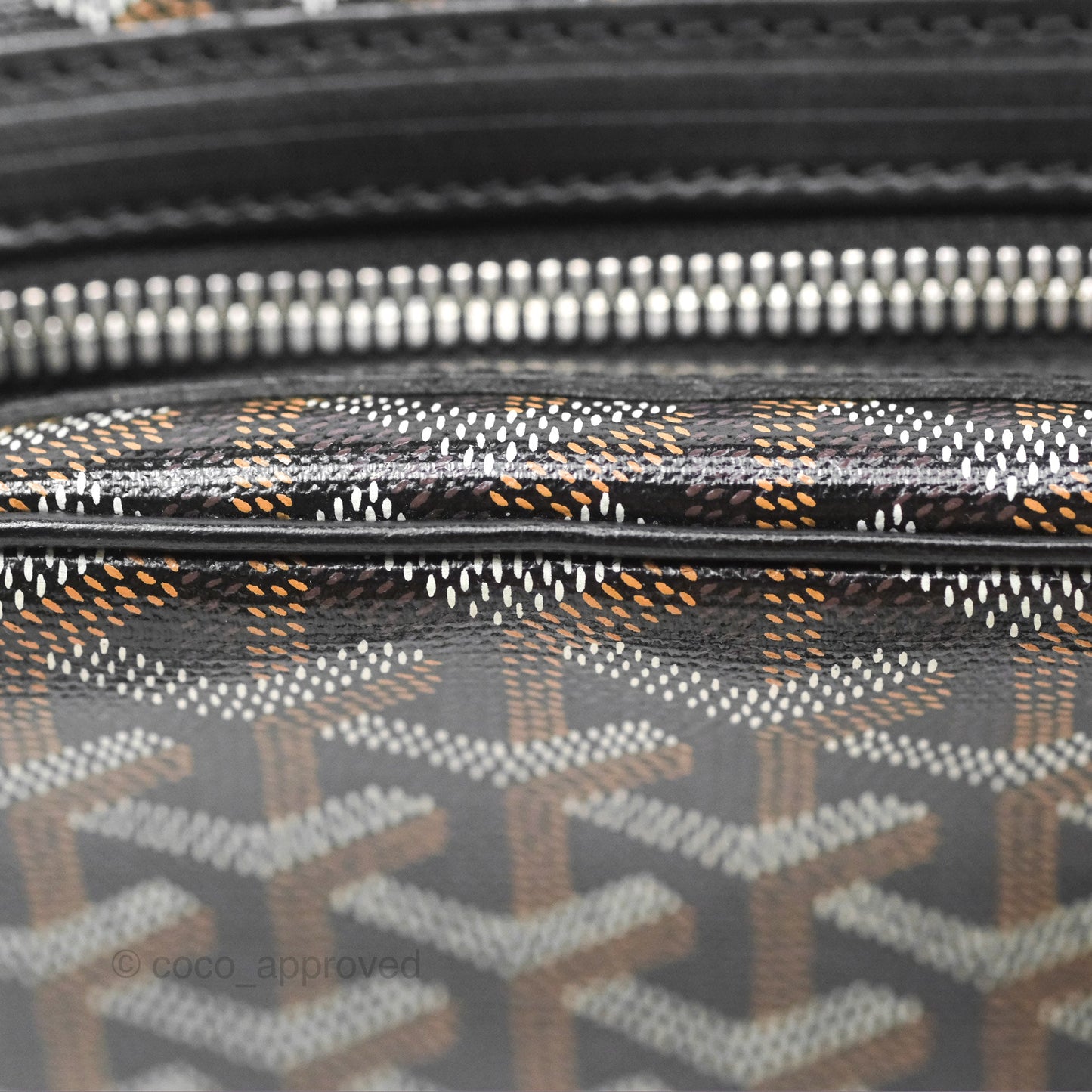 Goyard Cap-Vert PM Bag Black Goyardine