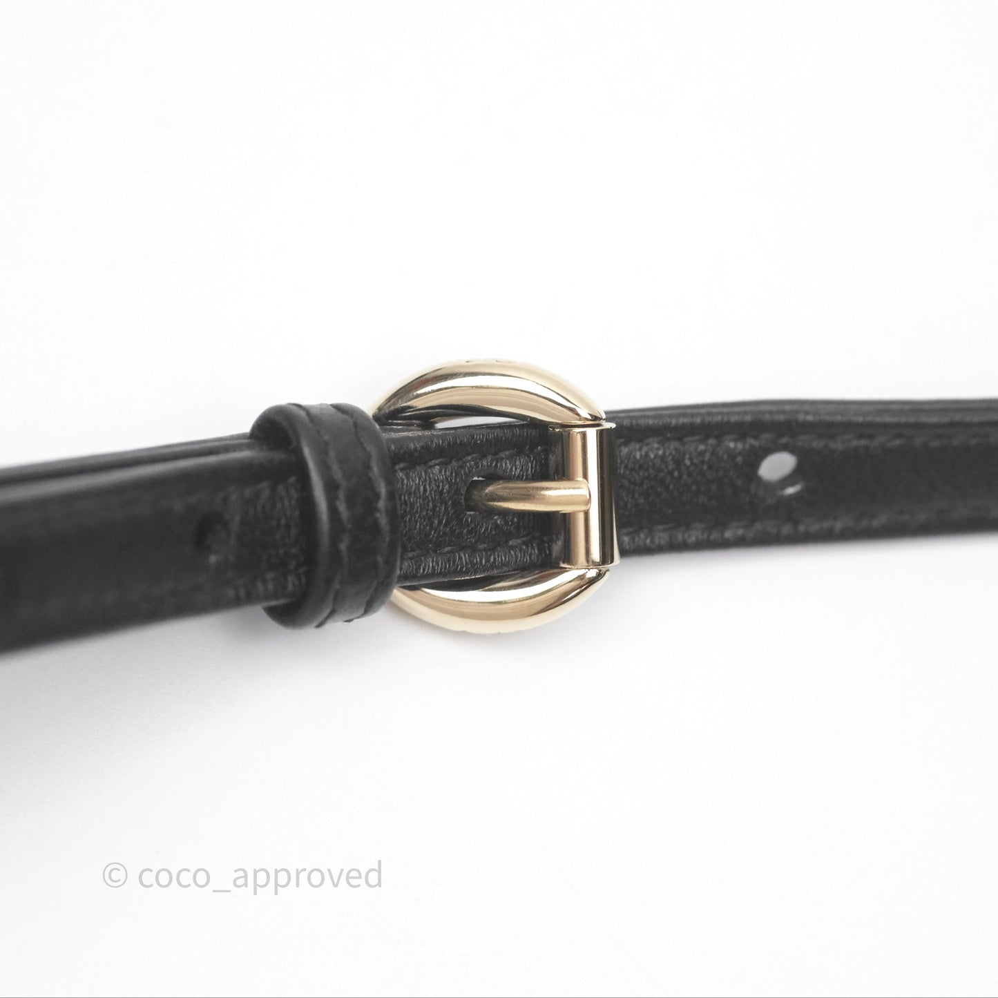 Christian Dior Micro Lady Dior Cannage Black Lambskin Gold Hardware