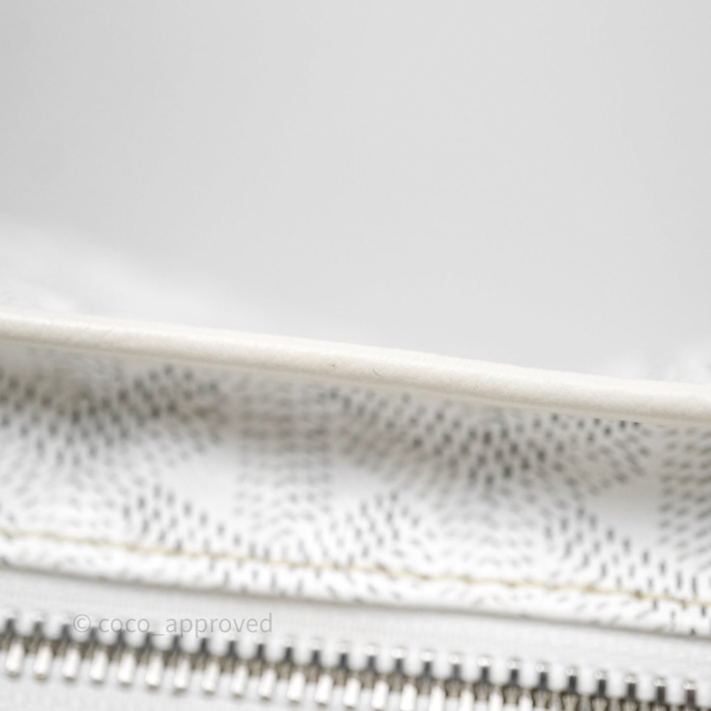 Goyard Bohème Hobo Bag PM White Goyardine Canvas