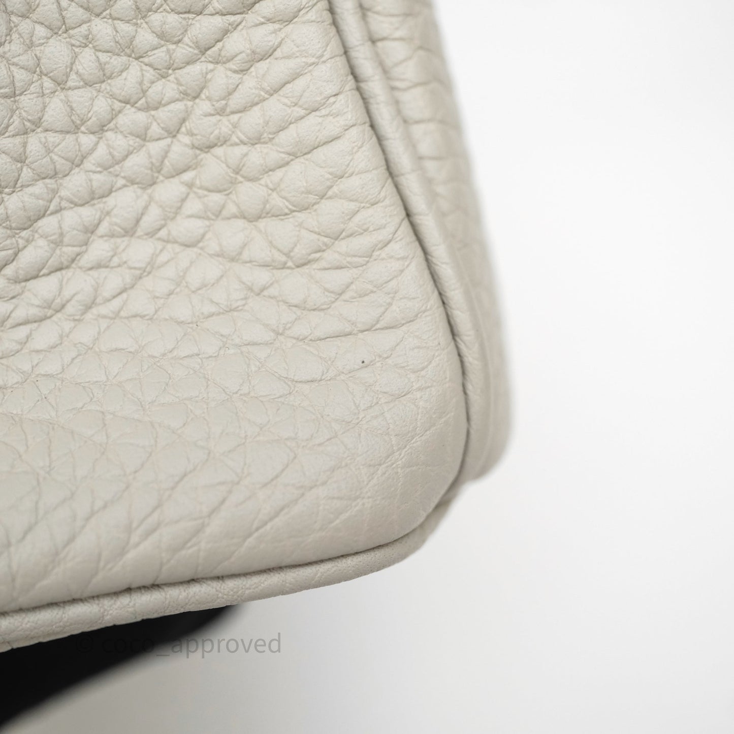 Hermès Birkin 30 Retourne Gris Perle 80 Togo Gold Hardware
