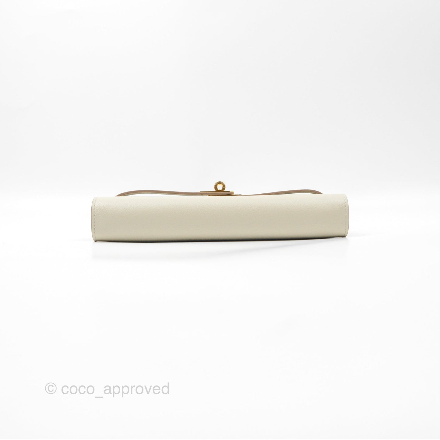 Hermès Kelly To Go Wallet Beton Evercolor Gold Hardware