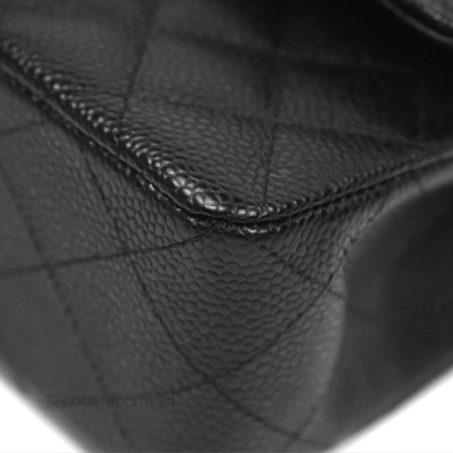 Chanel Small Classic Quilted Flap Black Caviar Gold Hardware