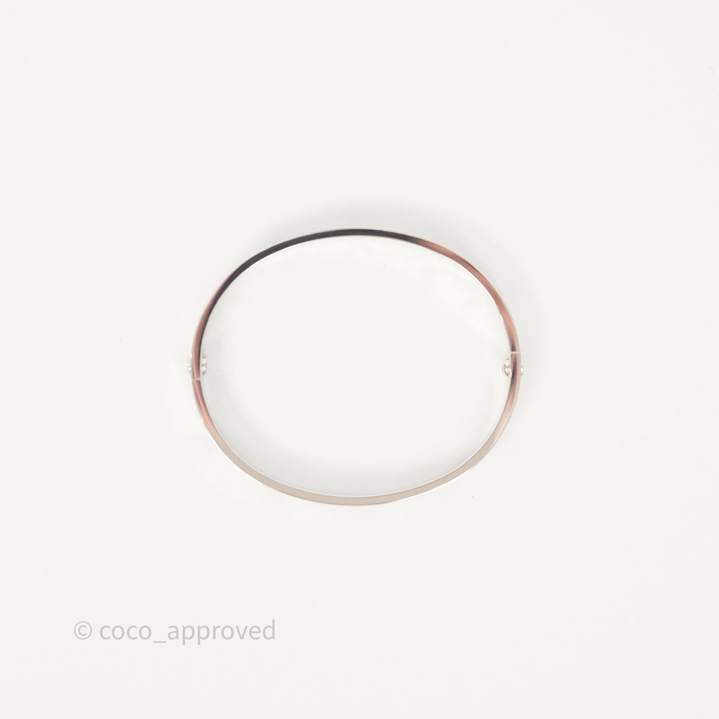 Cartier Rainbow Multistone White Gold Love Bracelet