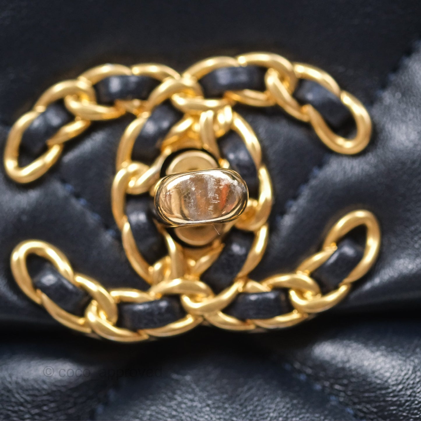 Chanel 19 Small Navy Mixed Hardware