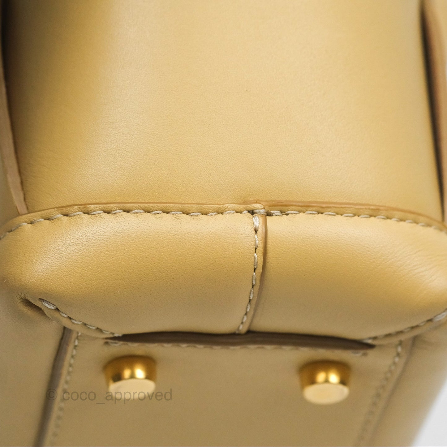 Bottega Veneta Arco Mini Intrecciato Textured-leather Tote Yellow