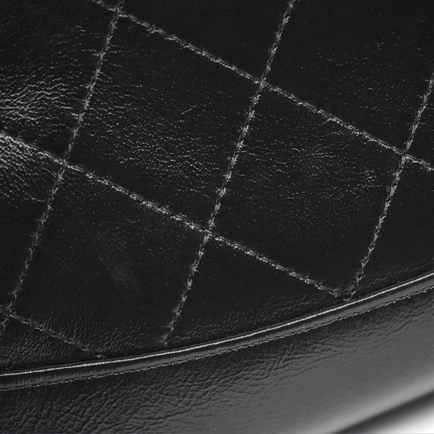 Chanel Nano 31 Black Shiny Calfskin Gold Hardware 24C