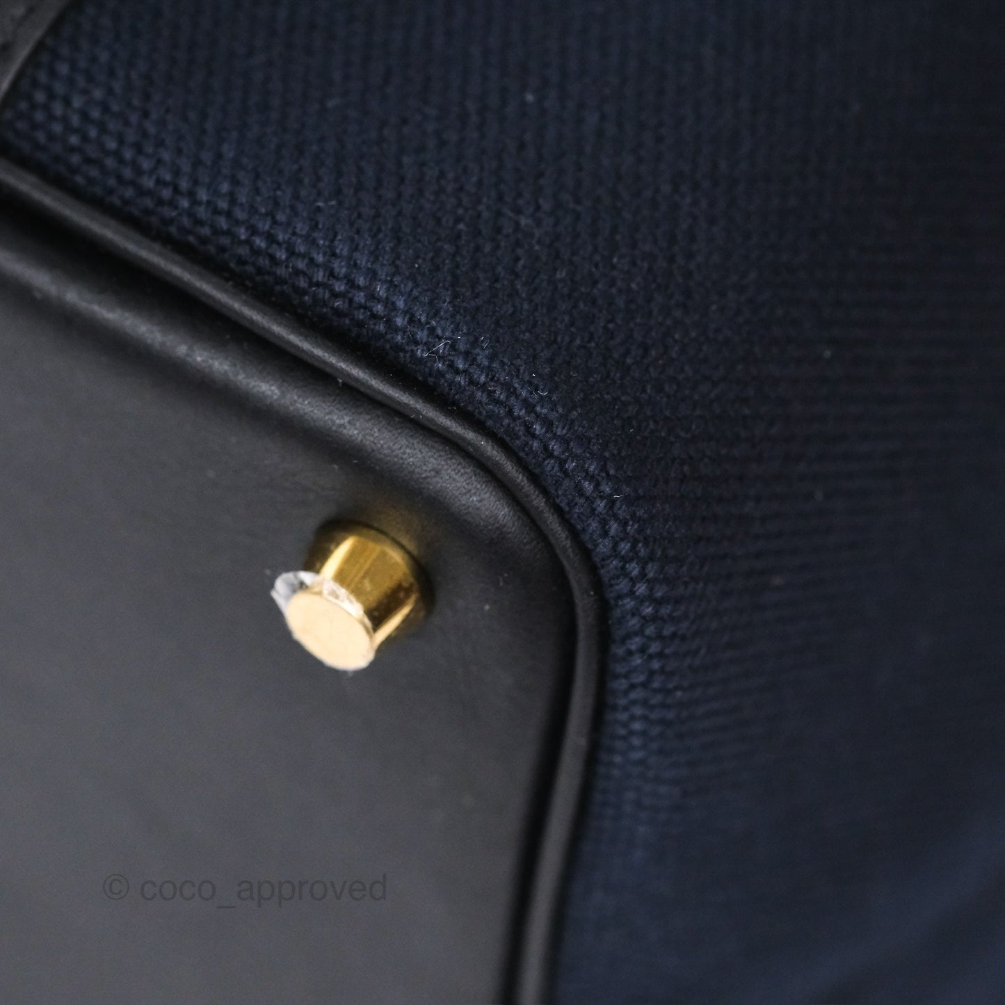 Hermes Picotin Lock 18 Cargo Pockets Bleu Marine 78 Black Gold Hardware