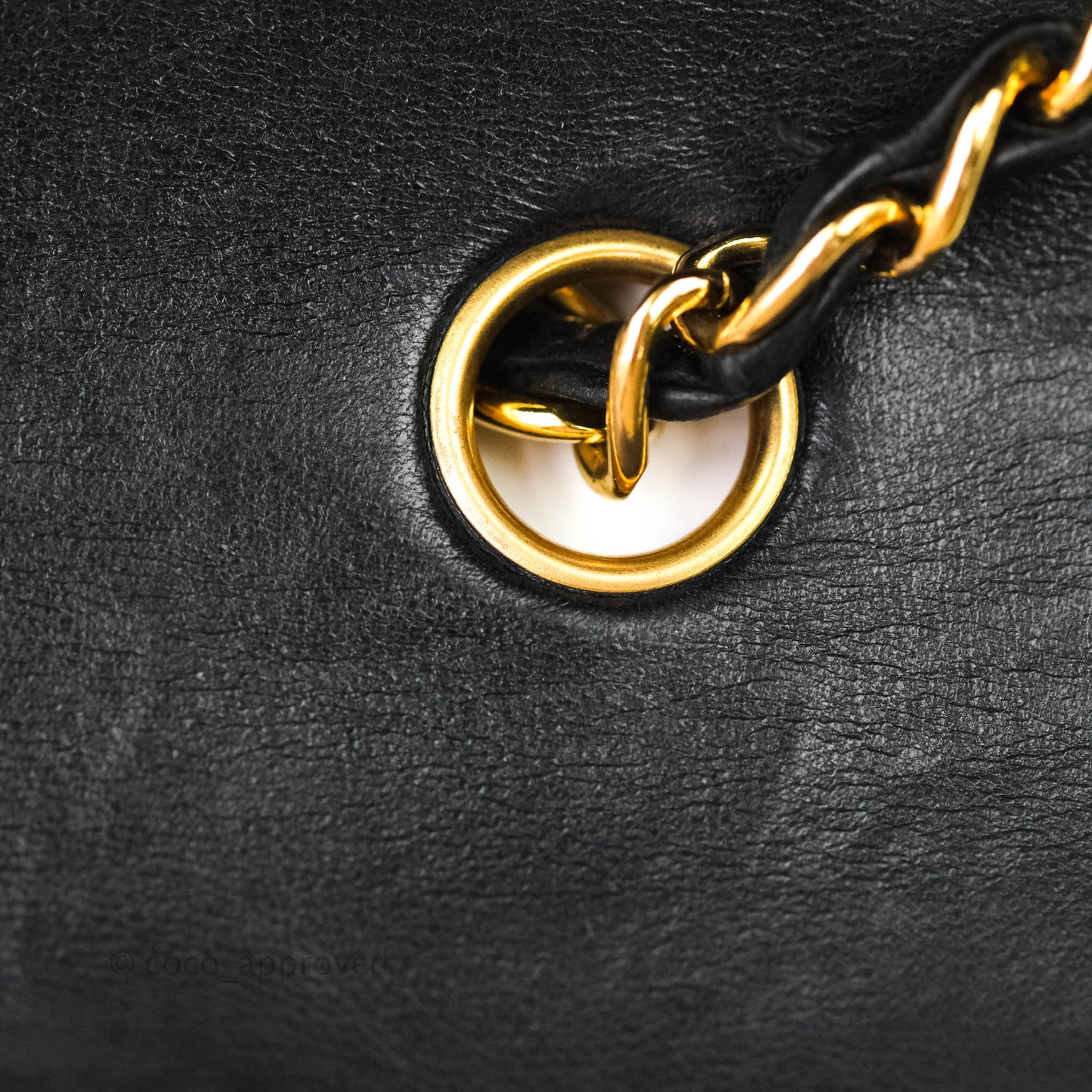 Chanel Black Quilted Lambskin Small Vintage Classic Diana Flap Bag