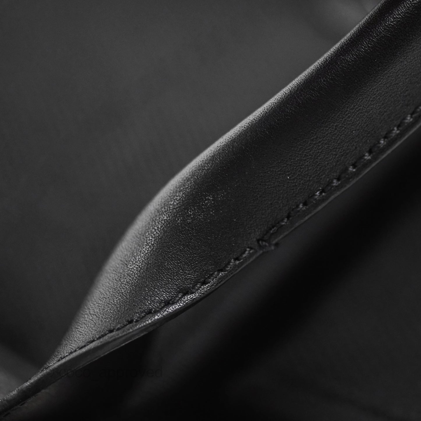 Chanel Medium Deauville Black Canvas Imitation Pearl