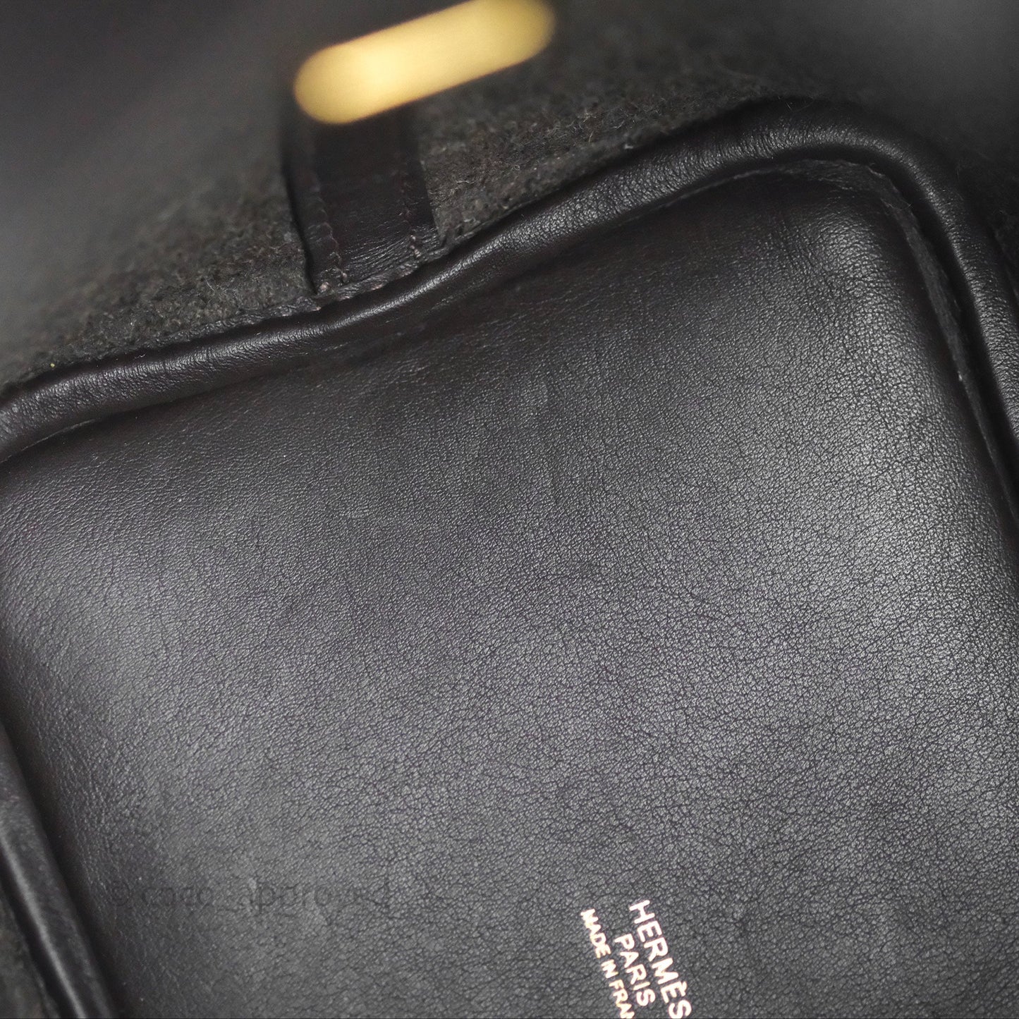 Hermès Picotin 18 Ebene 46 Wool Feutre Swift Gold Hardware