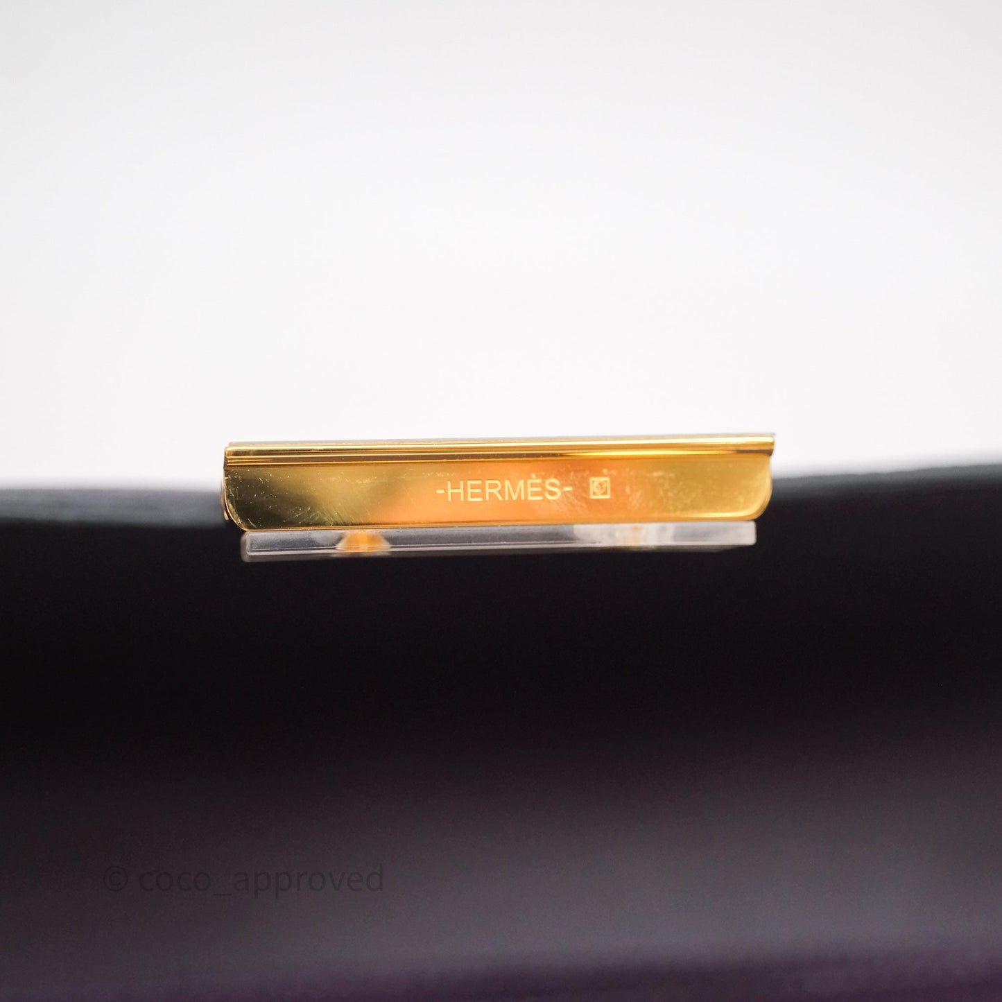 Hermès Constance Elan Raisin 59 Epsom Gold Hardware