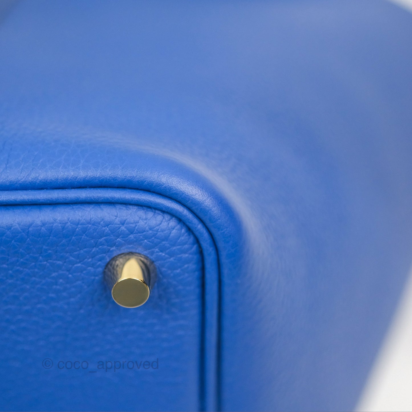 Hermès Picotin Lock 18 Bleu Royal Taurillon Maurice TM Gold Hardware