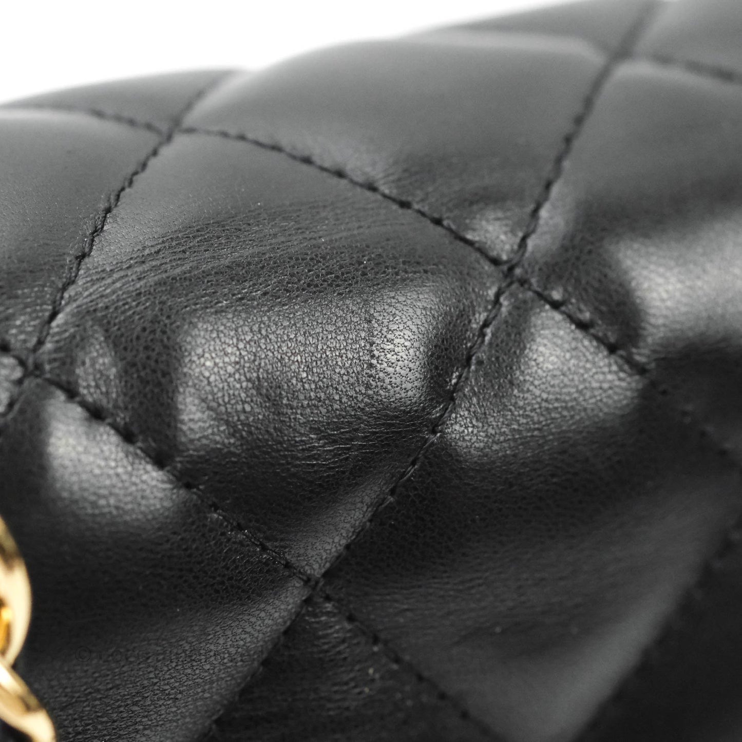 Chanel Jumbo Single Flap Black Lambskin Gold Hardware⁣⁣