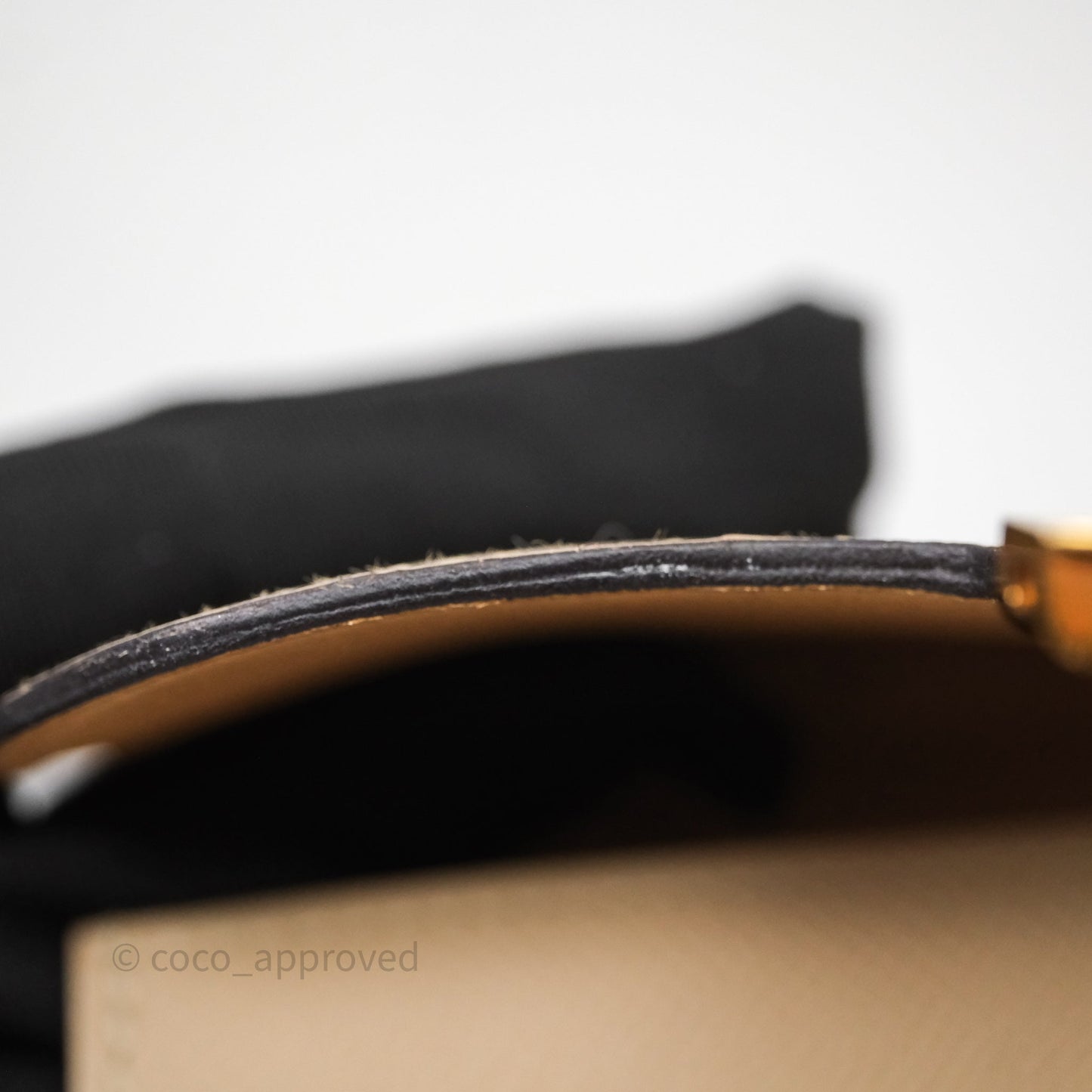 Hermès Constance Short Wallet Trench Epsom Gold Hardware