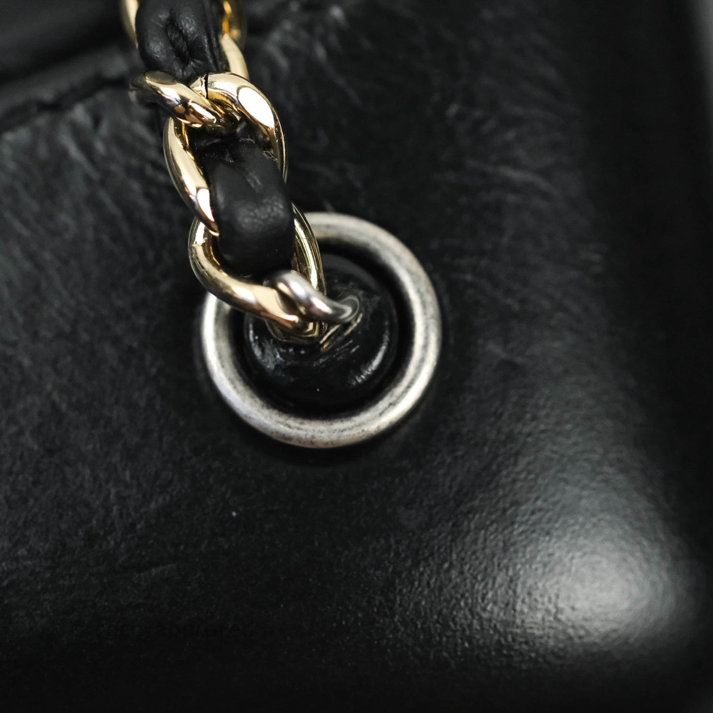 Chanel Small Gabrielle Backpack Black Aged Calfskin