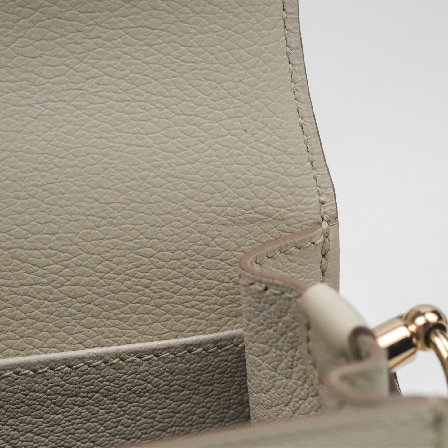 Hermès Roulis Mini 18 Beton 8L Evercolor Permabrass Hardware