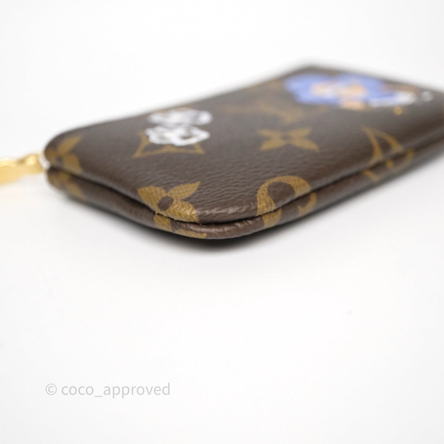 Louis Vuitton Vivienne Wintery Travel Collection Key Pouch Monogram Canvas