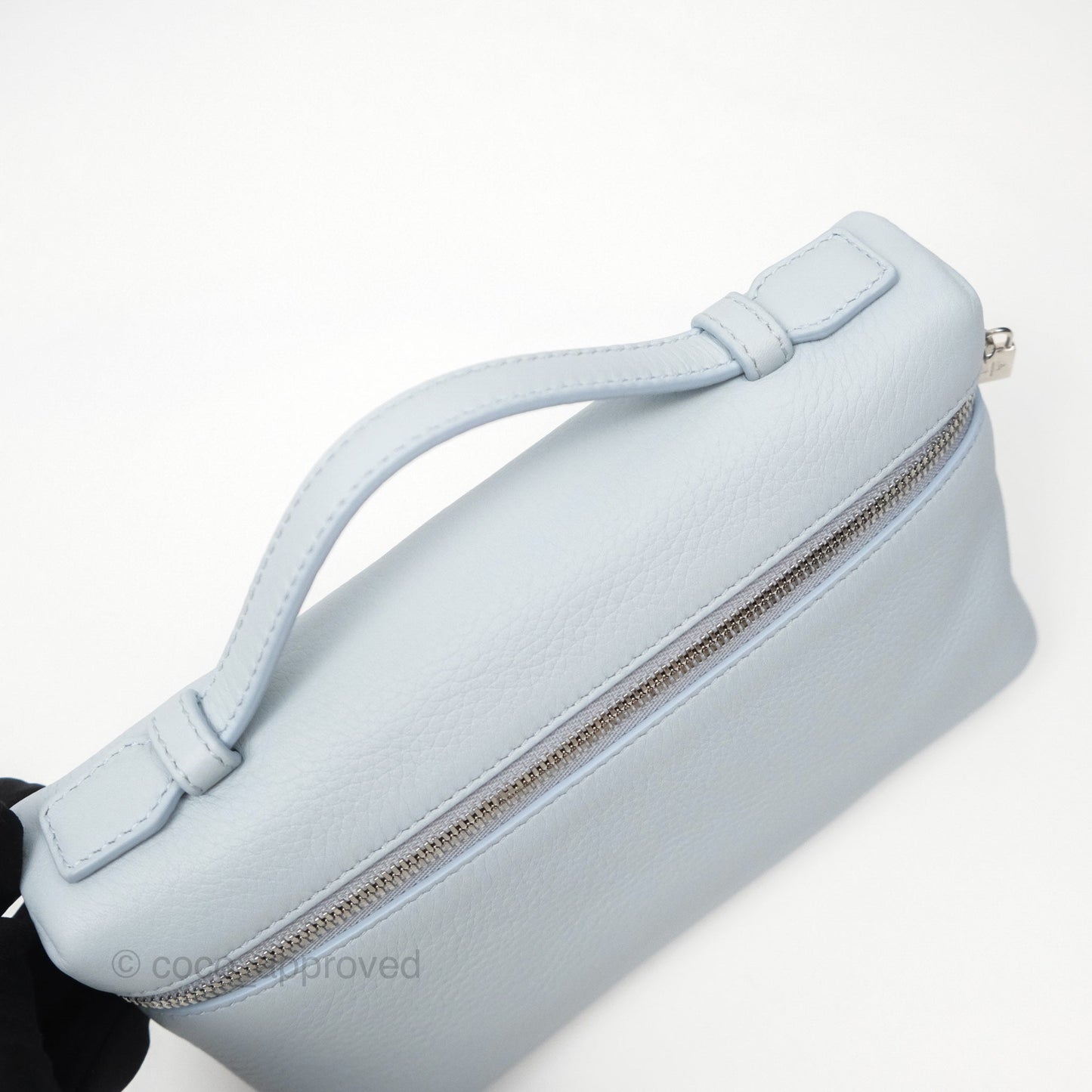 Loro Piana Extra Pocket L19 Blue Grained Calfskin