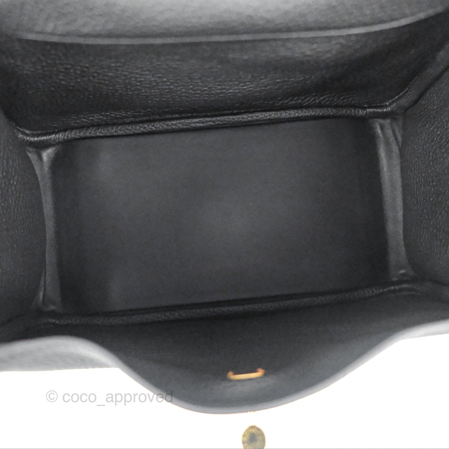 Hermès Lindy 26 Black Clemence Gold Hardware