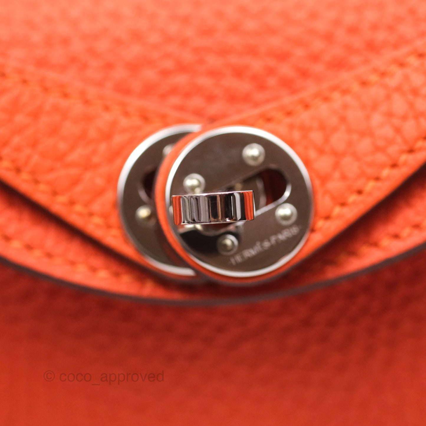 Hermès Mini Lindy 20 Clemence Palladium Hardware
