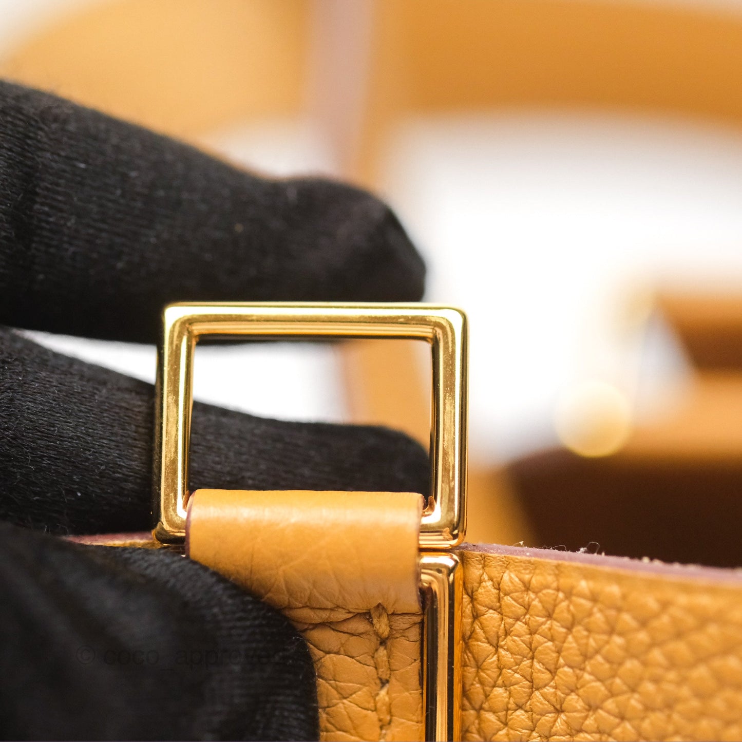 Hermès Picotin 22 Sesame 2S Clemence Gold Hardware