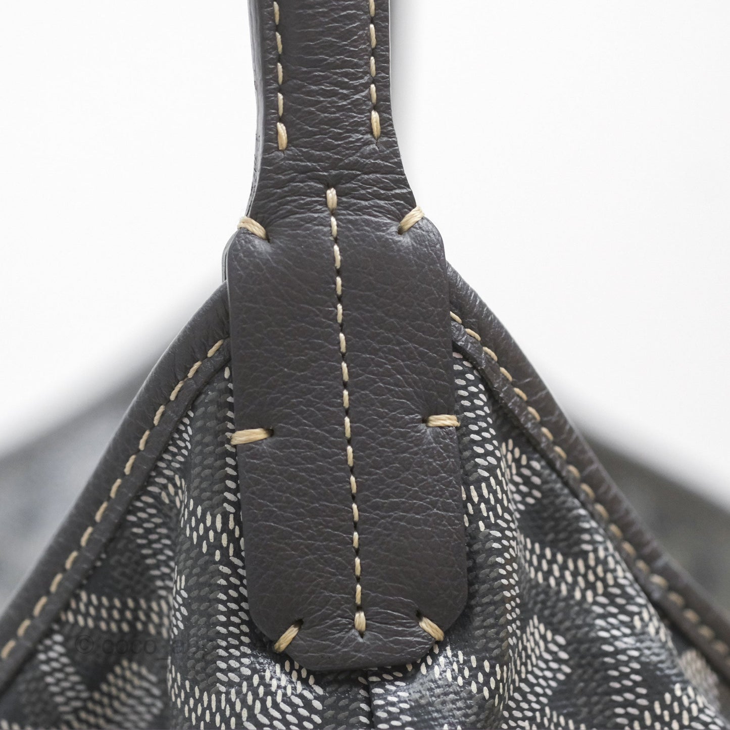 Goyard Bohème Hobo Bag Grey Goyardine Canvas
