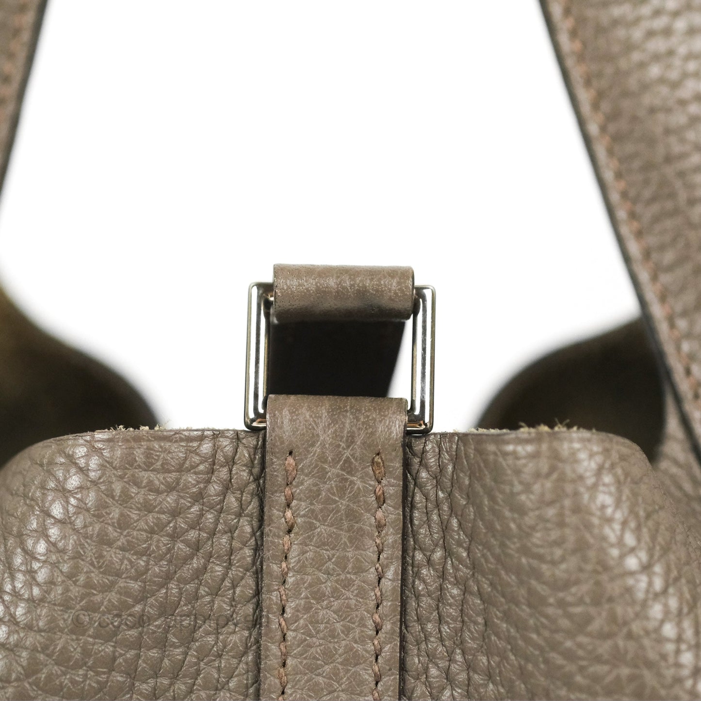 Hermès Picotin Lock 18 Etain Taurillon Clemence Palladium Hardware