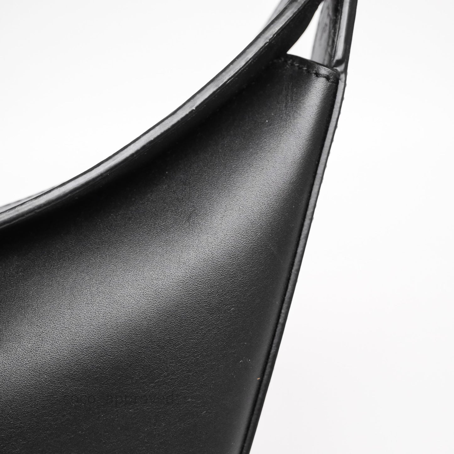 Loewe x Howls Calcifer Luna Shoulder Bag In Black Calfskin