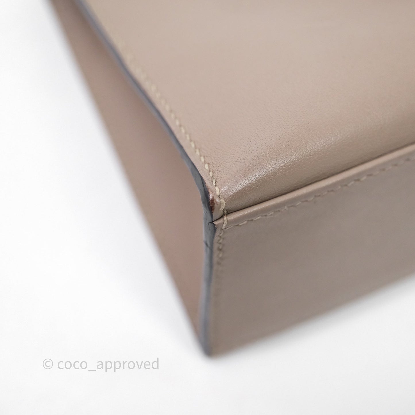 Hermès Kelly Pochette Gris Asphalte M8 Swift Gold Hardware
