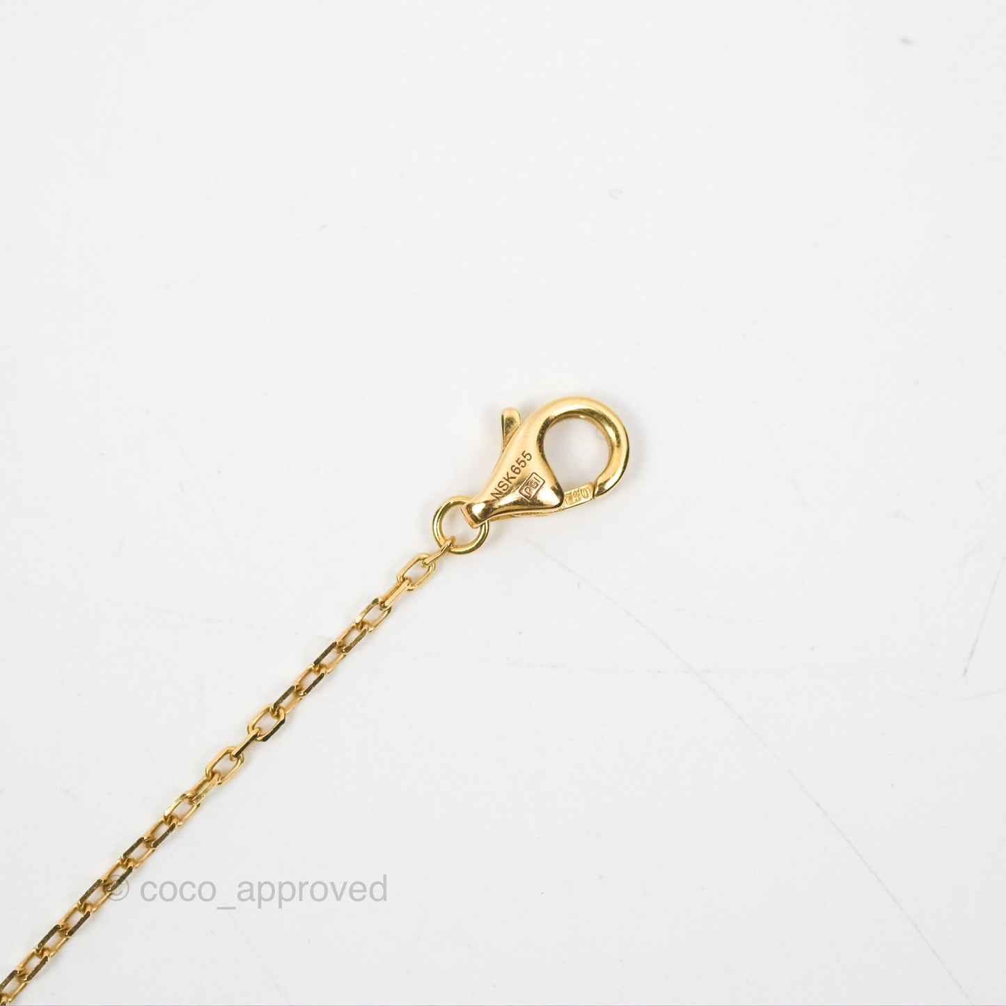 Cartier Juste Un Clou Necklace Diamonds Yellow Gold