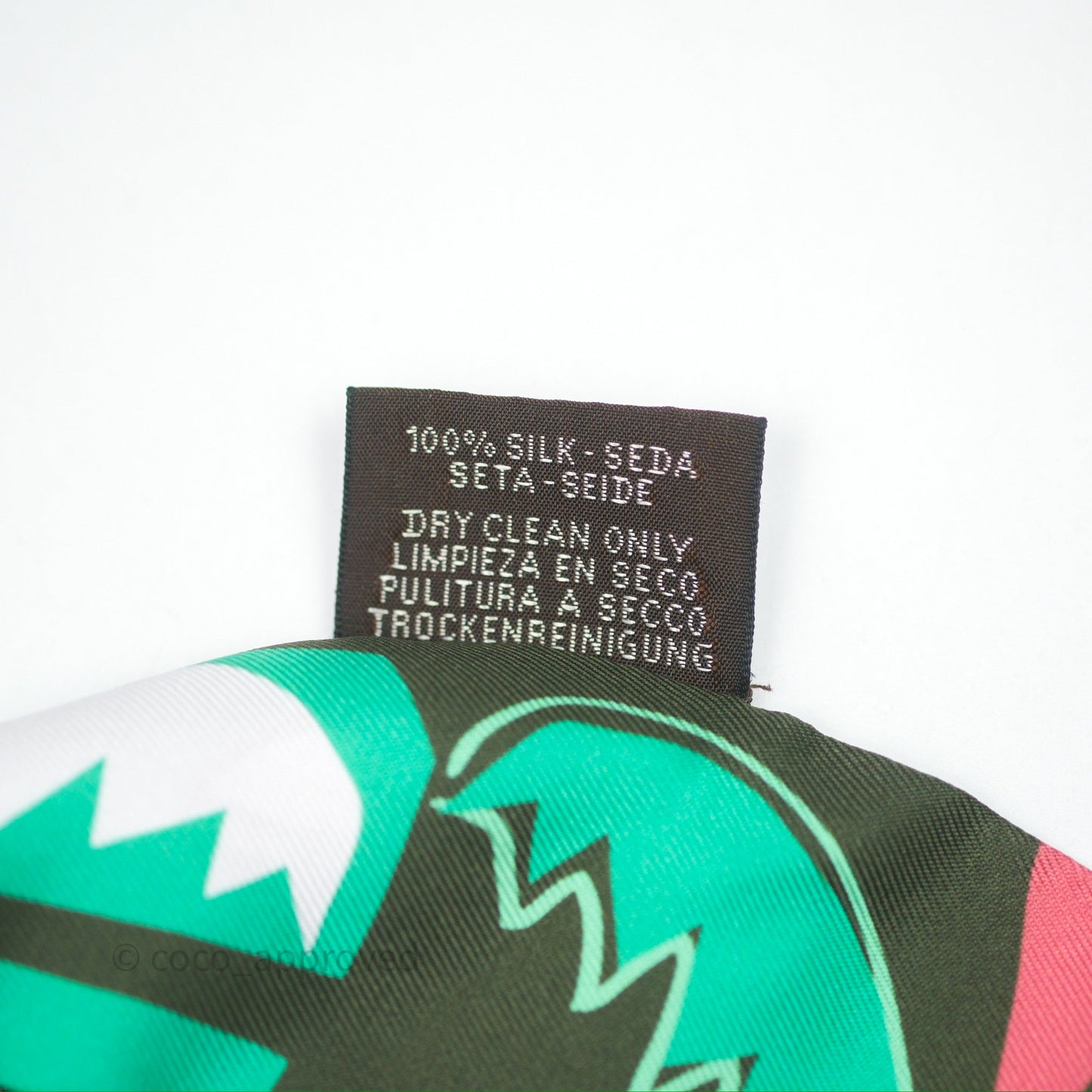 Hermès Sea Surf and Fun Silk Twilly
