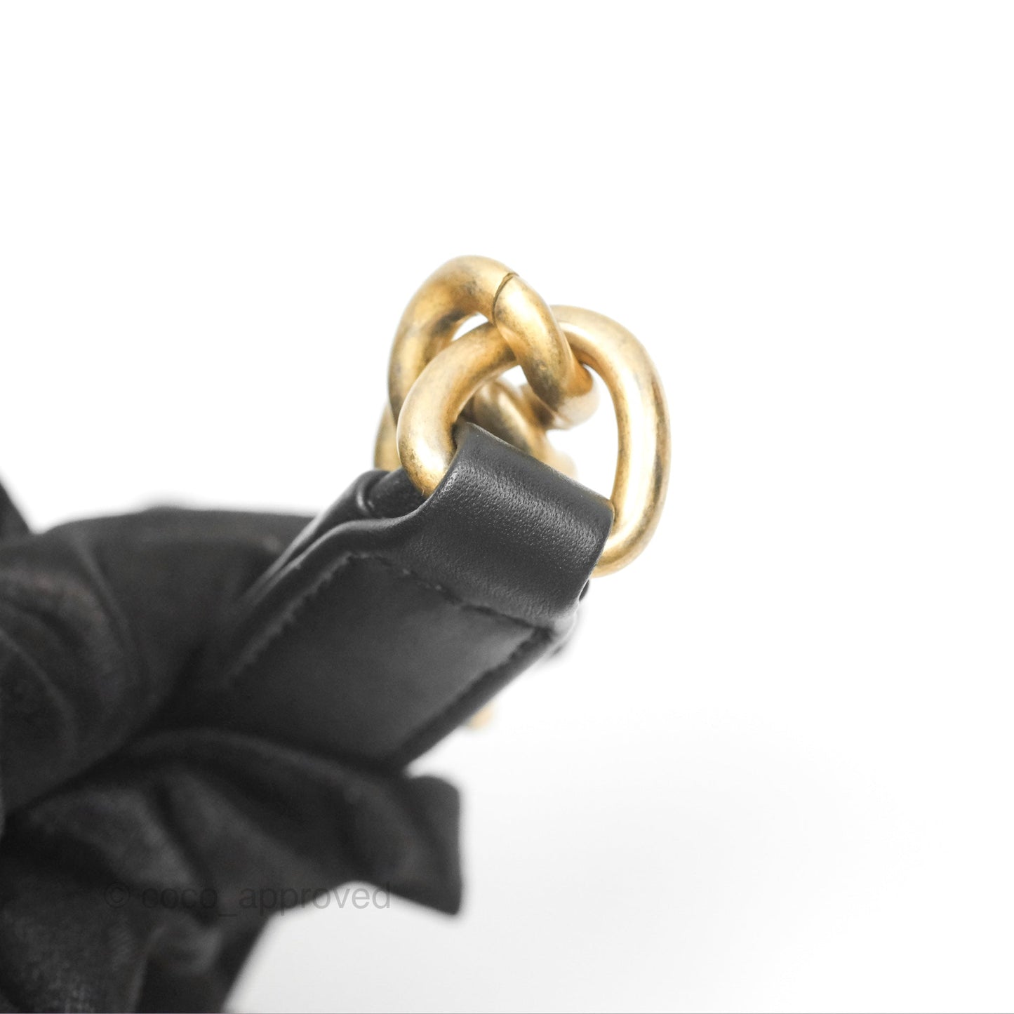 Chanel Small Boy Black Calfskin Gold Hardware