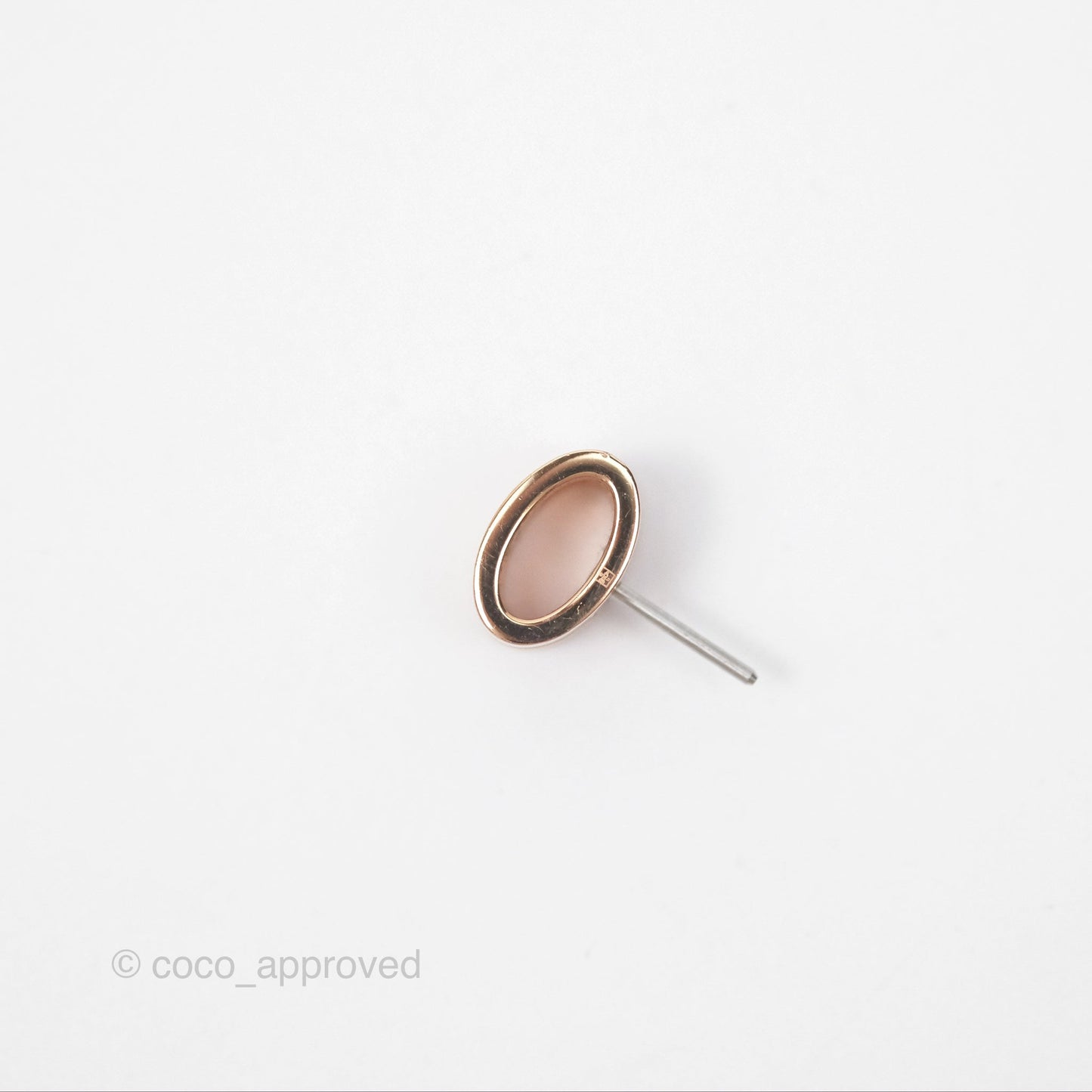 Hermès Pop H Earrings Rose Dragee 5U Rose Gold Hardware