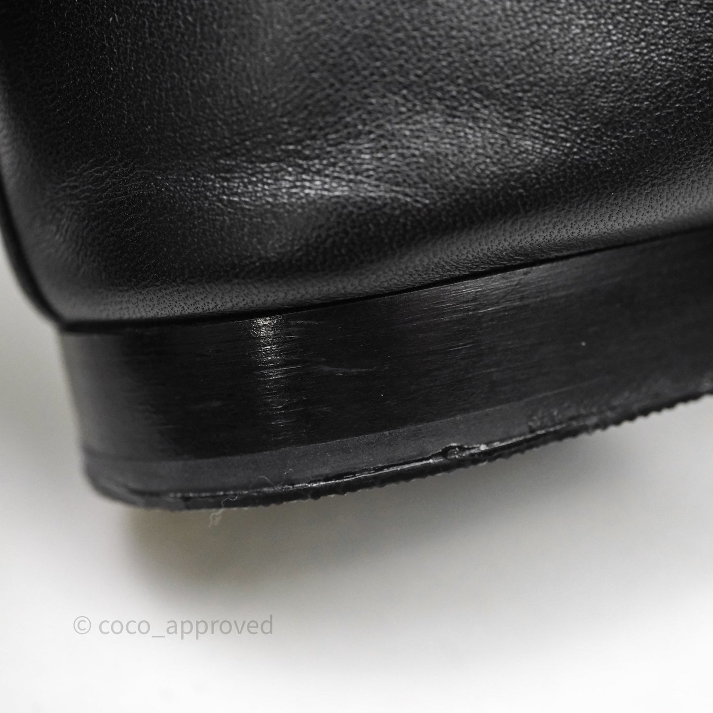 Chanel Ballet Flats Black Size 36.5