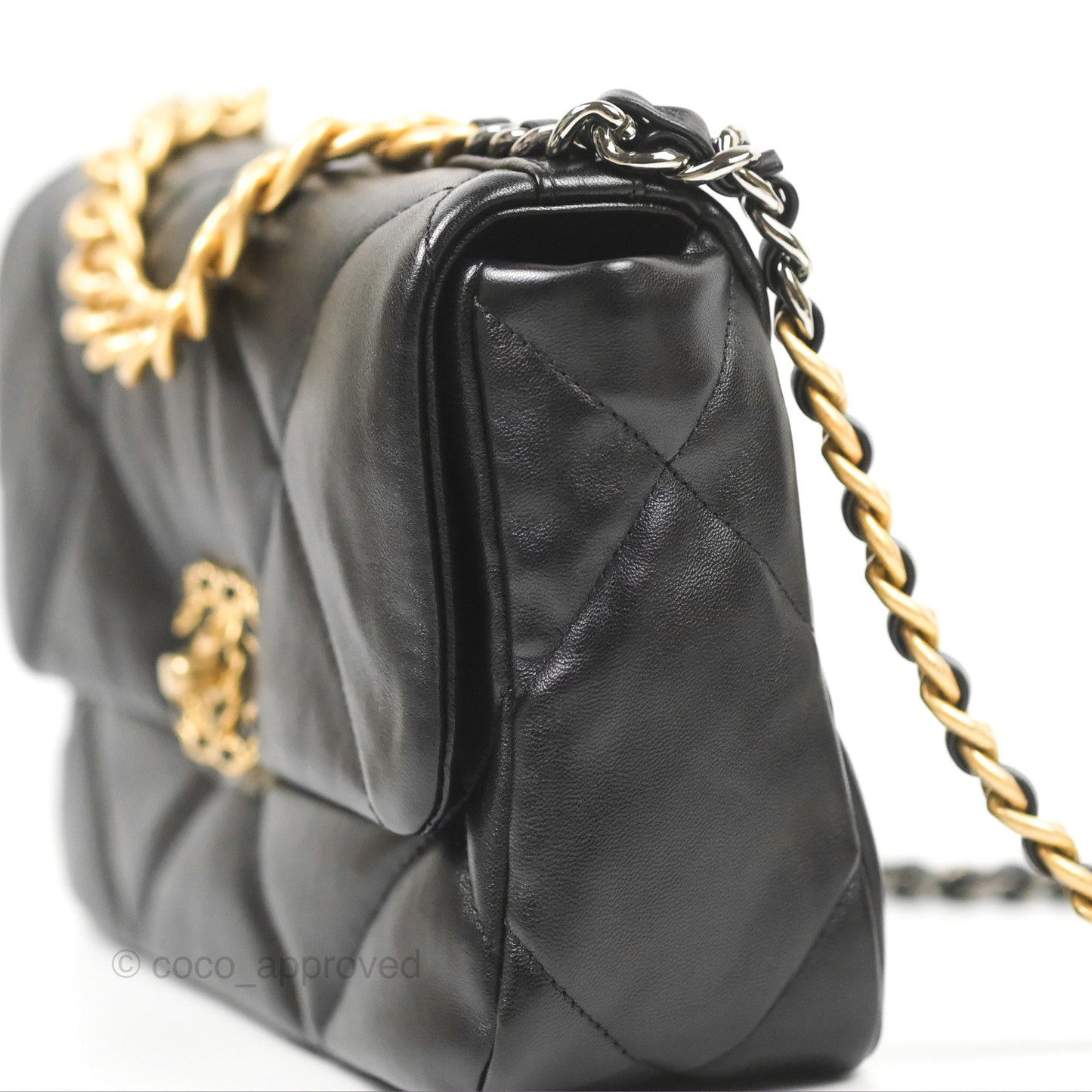 Chanel 19 Small Black Mixed Hardware