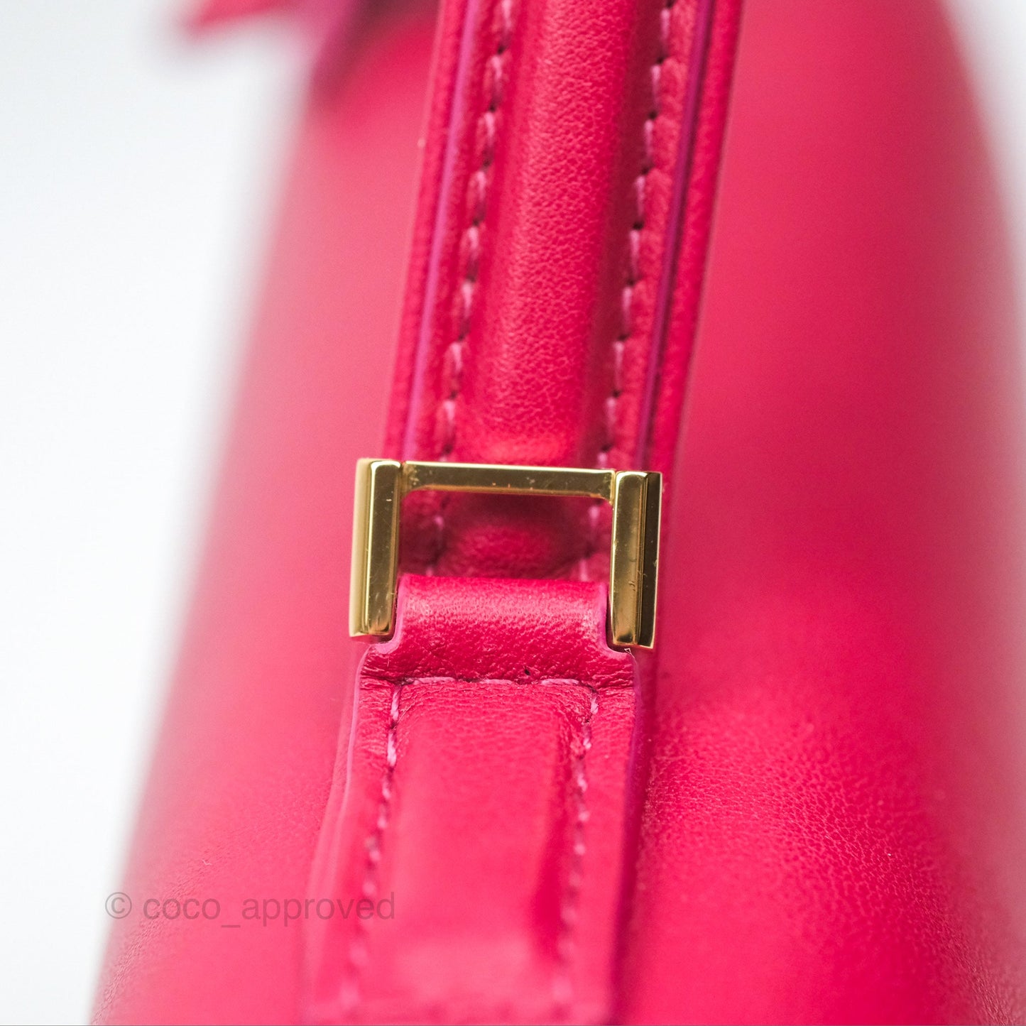 Delvaux Tempête Mini in Silky Calf Framboise