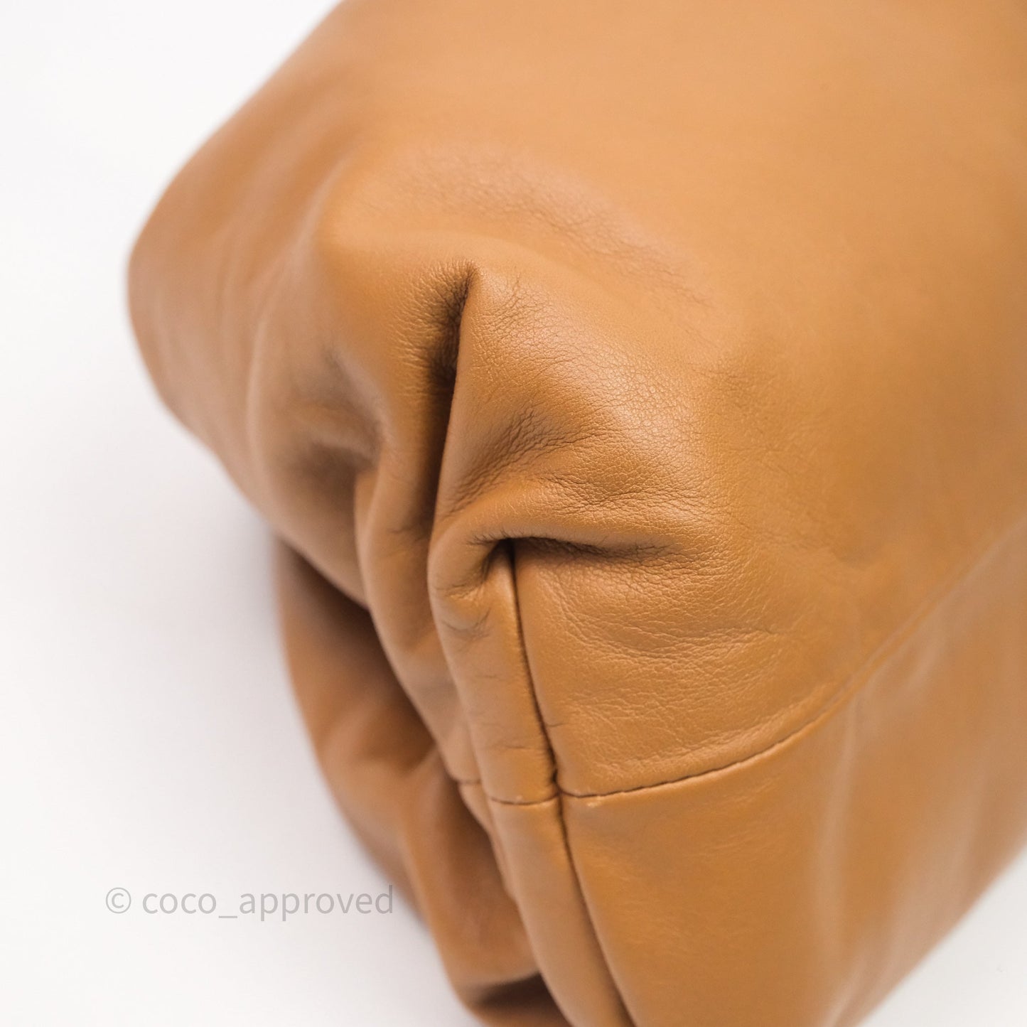 Bottega Veneta The Pouch Camel Butter Calfskin