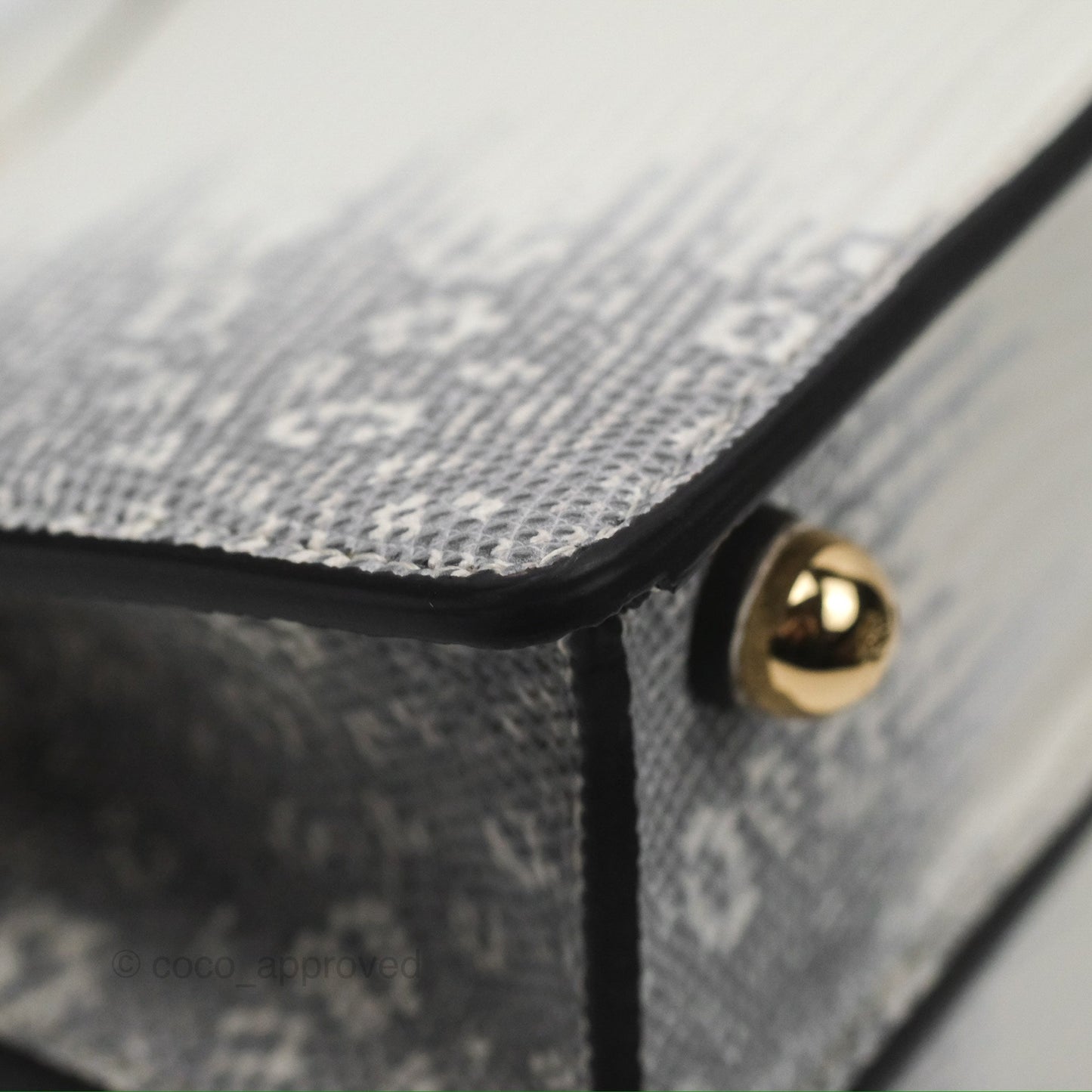 Fendi Peekaboo ISeeU Petite White lizard Leather Bag