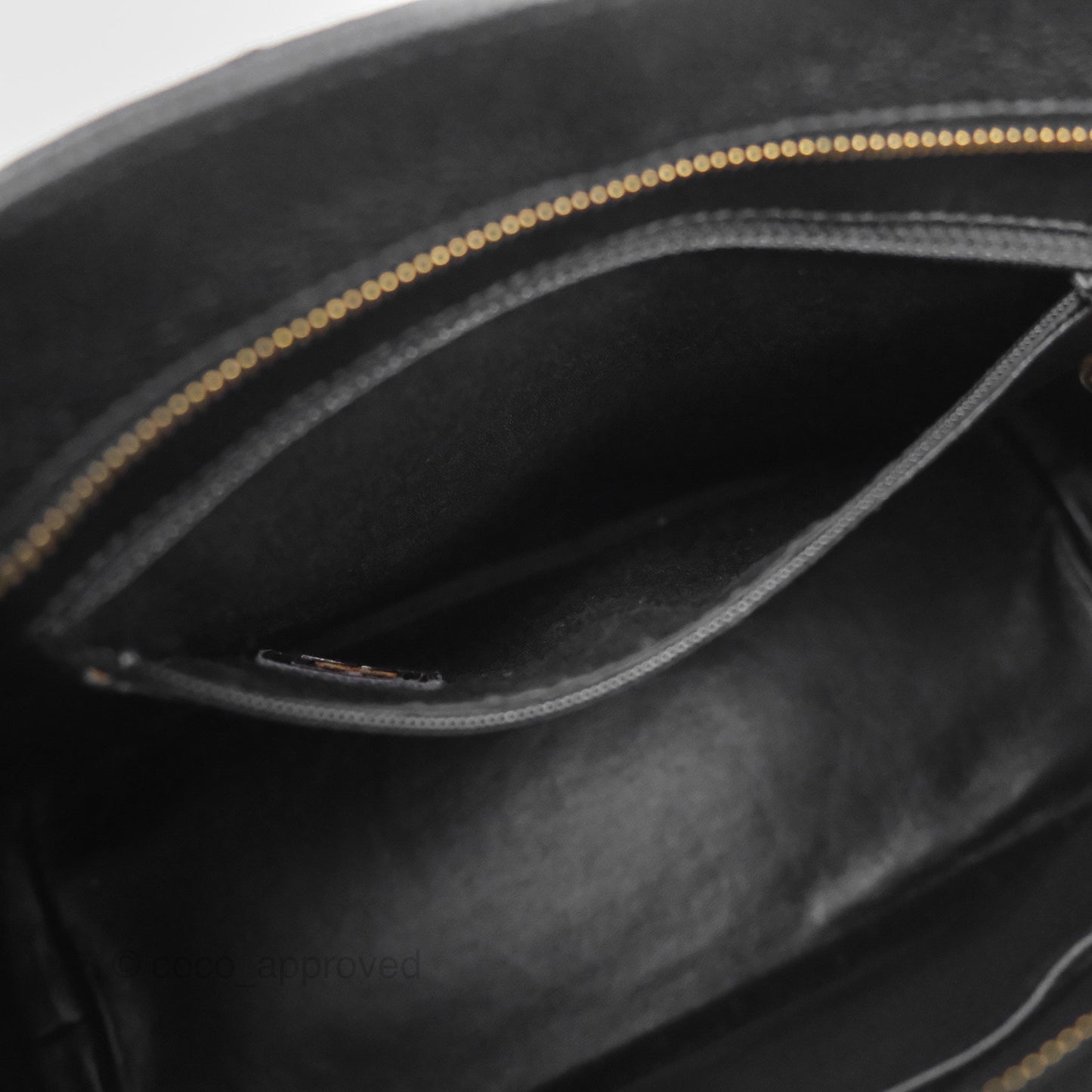 Chanel Vintage Medallion CC Black Caviar Tote Bag Gold Hardware