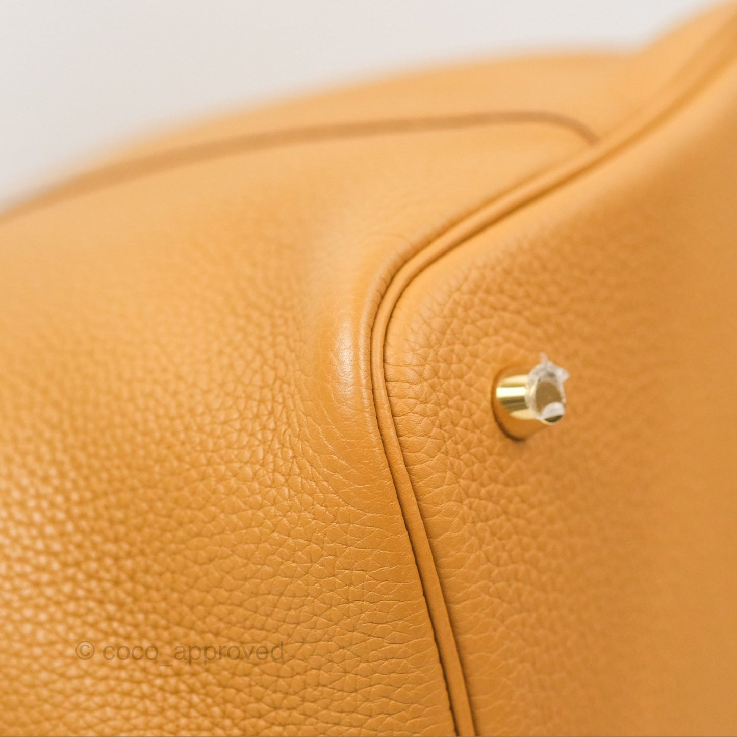 Hermès Picotin Lock 22 Sesame 2S TM Taurillon Maurice Gold Hardware