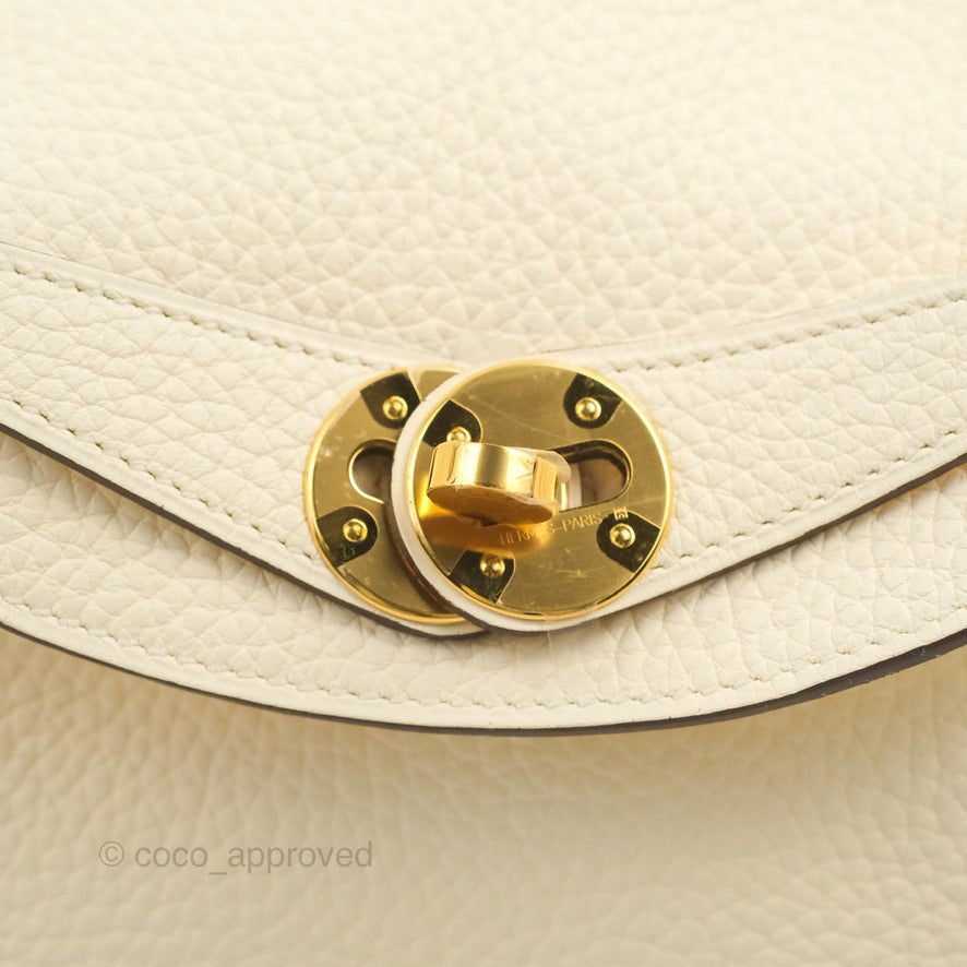 Hermès Lindy 26 Nata Clemence Gold Hardware