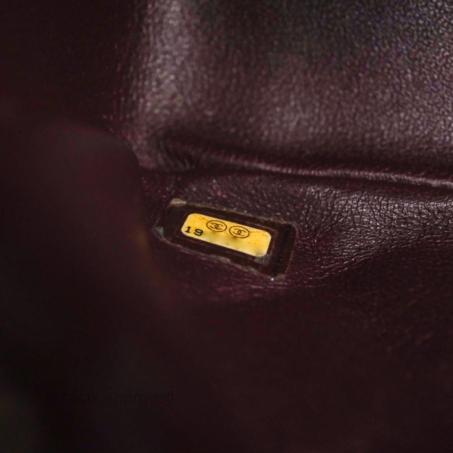 Chanel CC Camera Bag Quilted Navy Lambskin Aged Gold Hardware