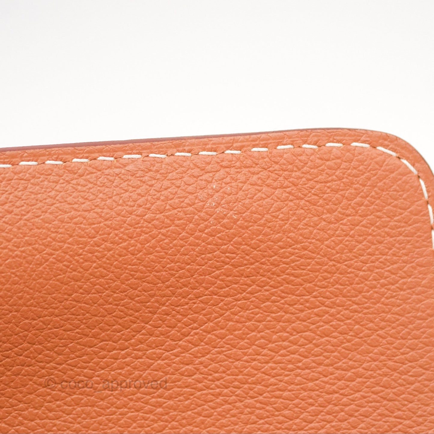 Hermès Roulis 23 Gold Evercolor Gold Hardware